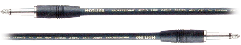 Hotline | HOT5PP | 5 ft Speaker Cable | Black Hotline | HOT5PP | 5 ft Speaker Cable | Black